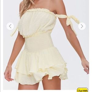 Yellow romper